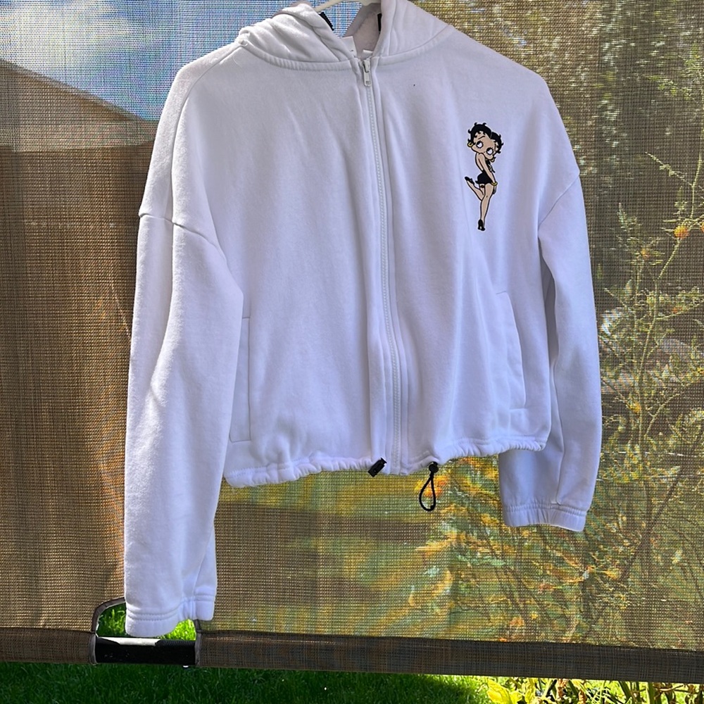 Vintage Betty Boop cropped sweater